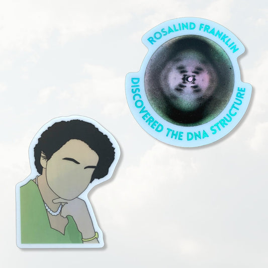 Holographic Rosalind Franklin DNA Sticker