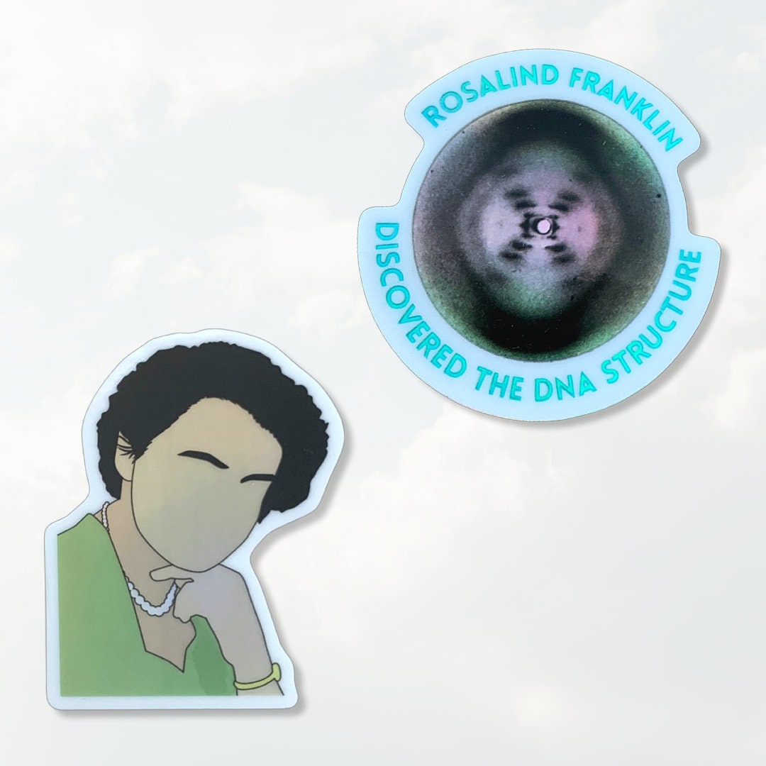 Holographic Rosalind Franklin Sticker